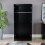 Home Discount (Black) Riano 2 Door Wardrobe Hanging Rail Shelf Storage 4