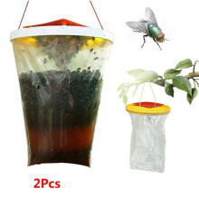 2X Fly Bag Trap CATCHER Insect Killer Bug Wasp Flies Pest Control Insect Trapper