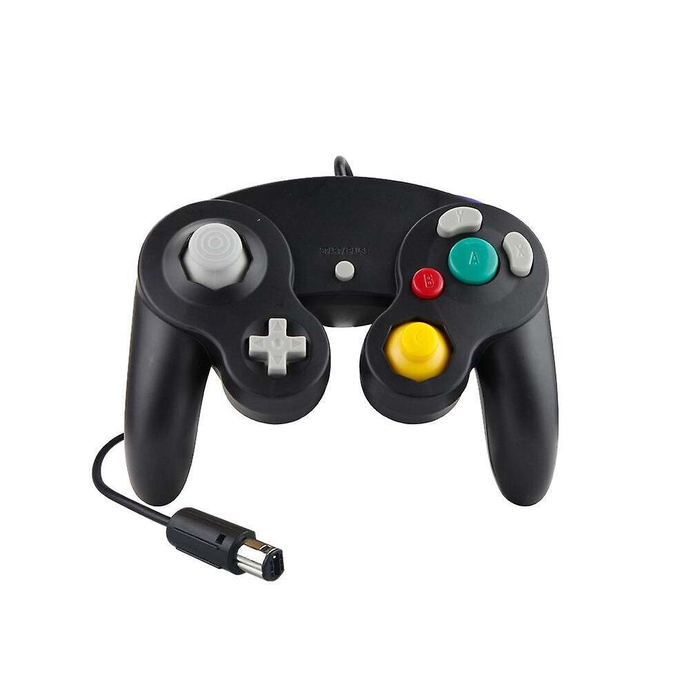 (Black) Wired Ngc Game Controller Gamepad Game Cube Controller Handheld Joystick For Nintendo Black 760954522651