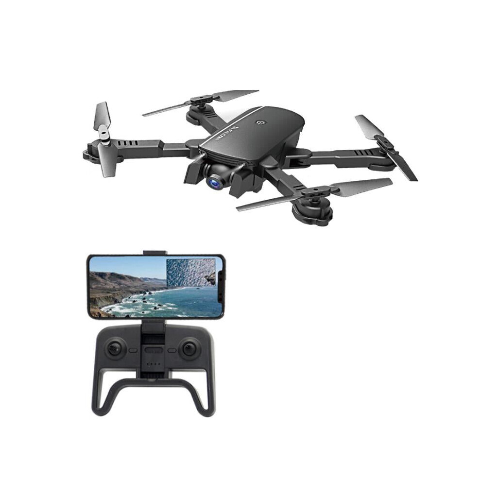 (Black, 4K) WIFI FPV With 4K Wide Angle Camera Foldable RC Drone Quadcopter RTF