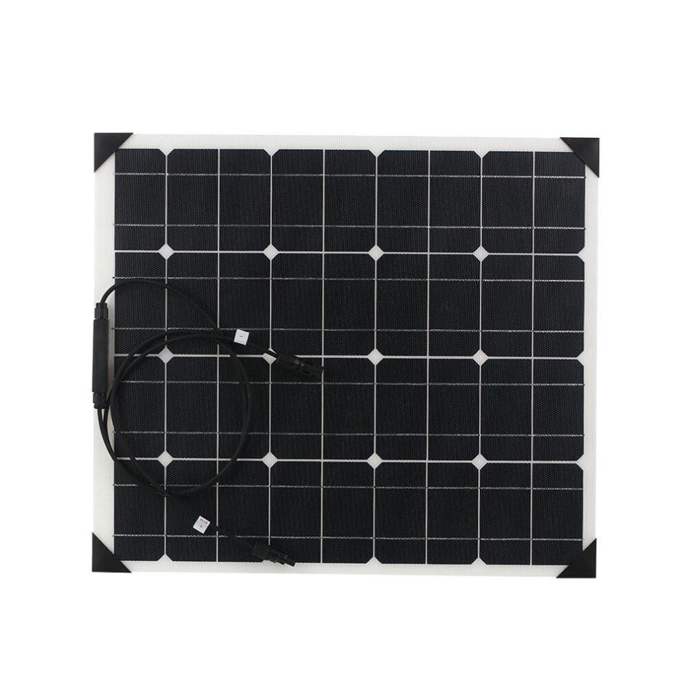 Flexible Monocrystalline Silicon Solar Panels High Conversion Rate Panel System for RV Home use