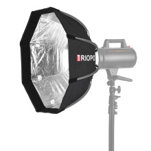 55cm Foldable 8-Pole Octagon Softbox with Soft Cloth Carrying Bag Bowens Mount for Studio Strobe Flash Light