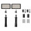 (UK) LED Video Light Kit for ILDC DSLR Cameras 5