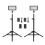 (UK) LED Video Light Kit for ILDC DSLR Cameras 1