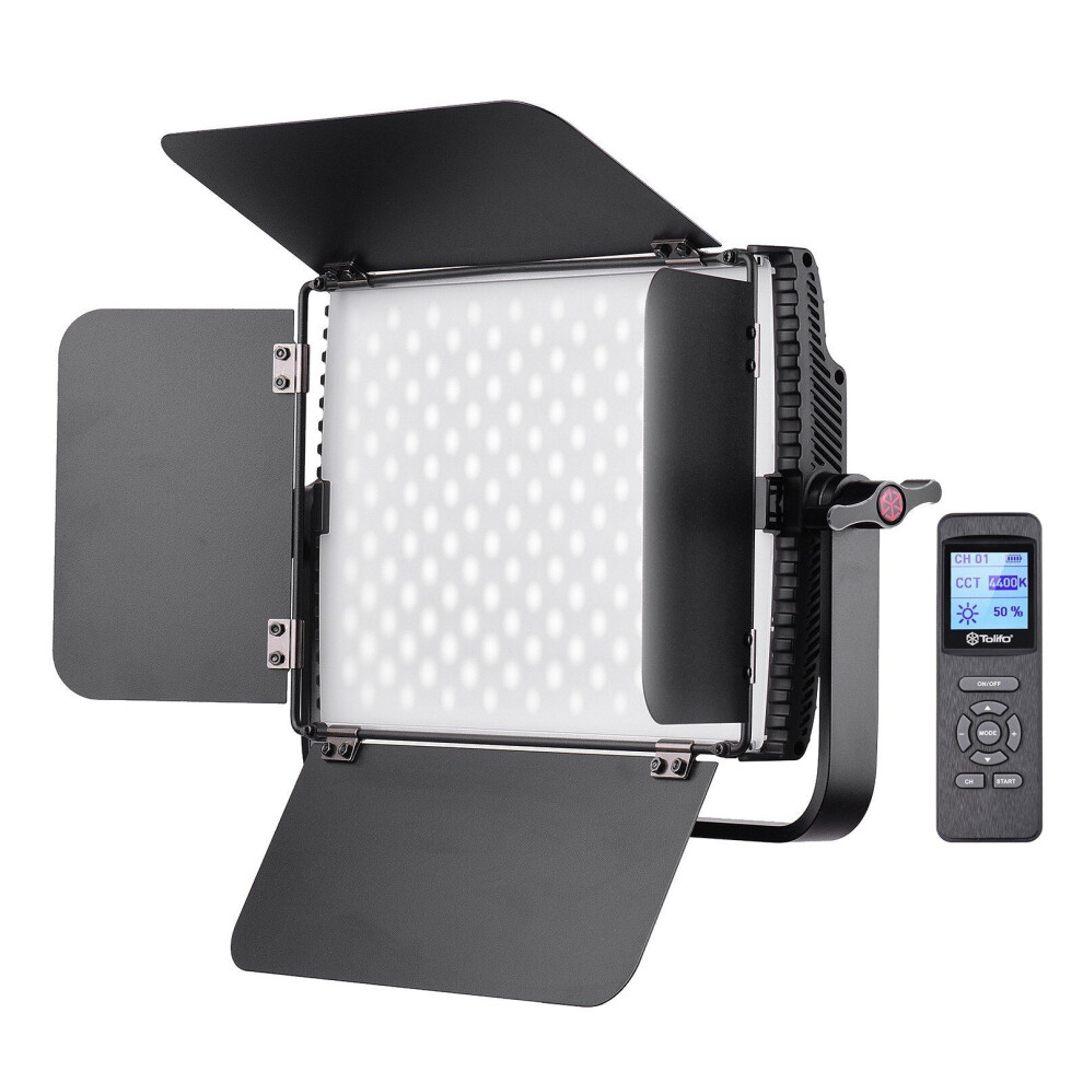 (EU Plug) 60W RGB LED Video Light 3200K-5600K Dimmable Photography Fill