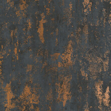 Copper Metallic Marble Wallpaper Nina Home Industrial Concrete Effect Black