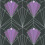 DEBONA Isadora Purple Silver Wallpaper Debona Paste The Wall Glitter Textured Vinyl 1