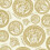 Versace Versace Plate Metallic Wallpaper White Gold Vinyl Paste Wall Textured 1