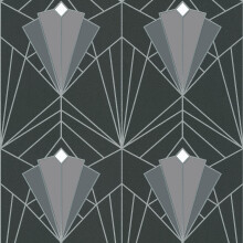 Isadora Grey Silver Glitter Textured Vinyl Wallpaper - Debona Paste The Wall, 10m Roll (2494)