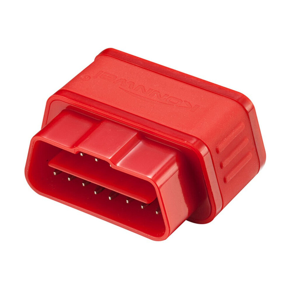 (Red) Bt Automotive Scanner Car On-Board Diagnostic Multifunctional Tool Red 3654657584283