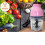 (EU Plug) Portable Mini Meat Grinder 600ML Electric Vegetable Fruit Blender 12