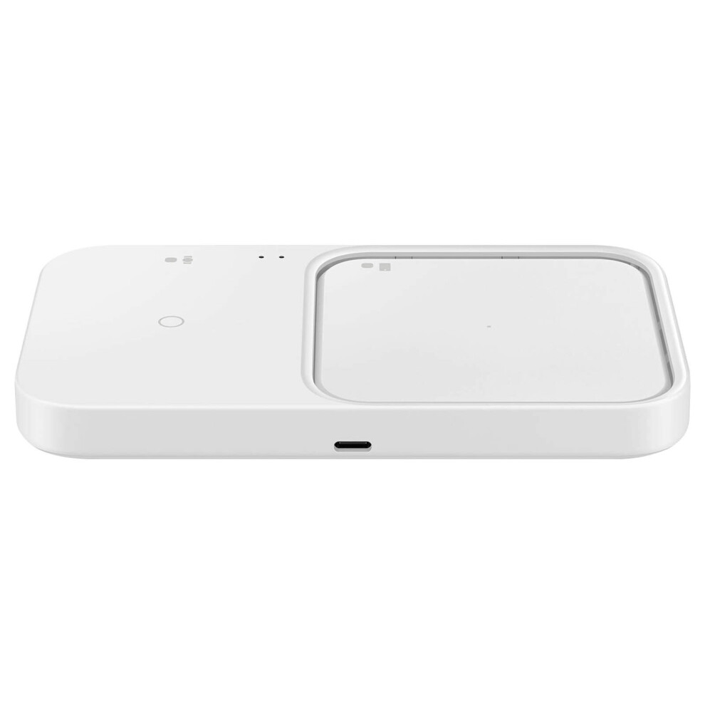 Original Qi Wireless Charger 15W Dual Stand For Samsung Ep-P5400 White 8806092978546