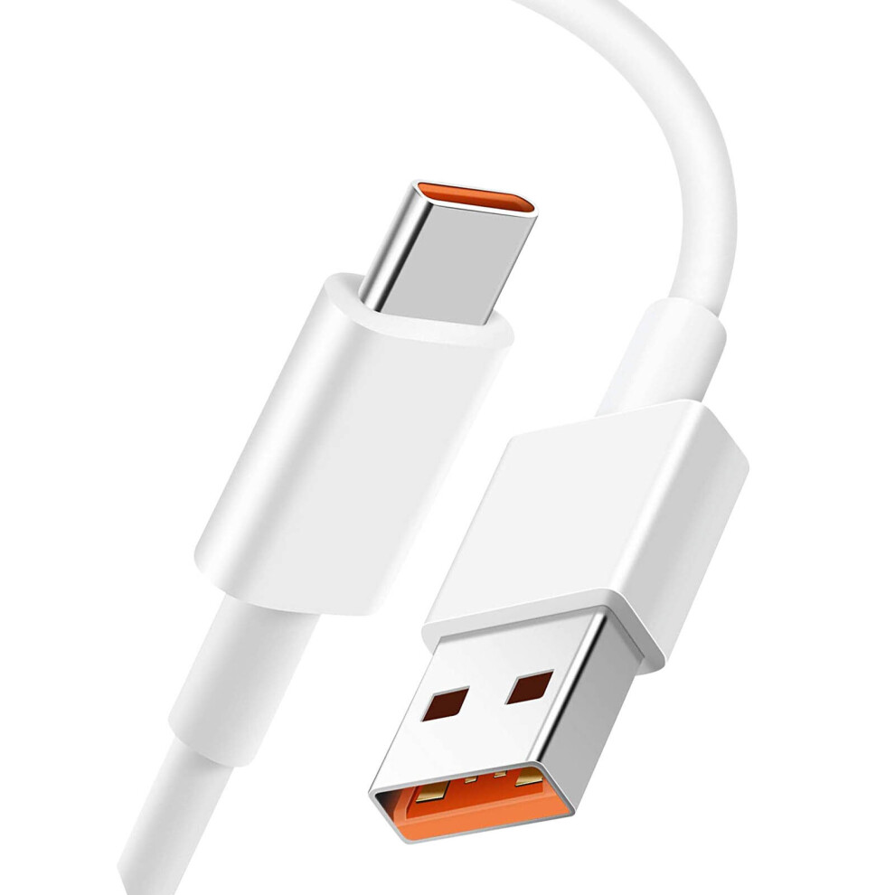 USB to USB-C Cable 6A Intensity Charge and Sync 1m Xiaomi White