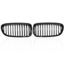 New Gloss Black Front Grill Grille Kidney For BMW F18 F10 F11 5 Series 10-16
