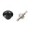 New 30MM Universal Car Mini Engine Hood Lock Modified Button Silver/Black 5