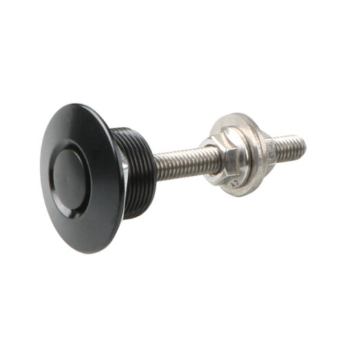 New 30MM Universal Car Mini Engine Hood Lock Modified Button Silver/Black 2