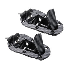 New Universal Car Hood Pin Engine Bonnet Latch Lock Kit Refitting With Keys Hood Lock Hood Mount Car Safety Protection