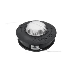 New Universal M10 Aluminum Nylon Grass Trimmer Head Brush Mower Bump Spool 2 Lines Cutter Thread Line String Saw