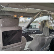 New Car PVC Protection Protective Prevent Saliva Splash Film for Drivers Transparent Anti-Droplet Anti-spitting