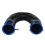 New 3Inch Universal Cold Air Intake Feed Flexible Duct Pipe Induction Kit Filter 6