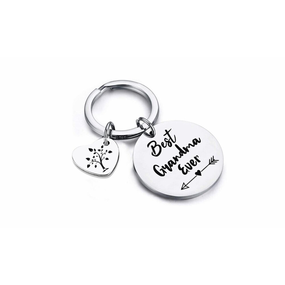 (grandma) Best Grandma or Best Grandpa Keyring