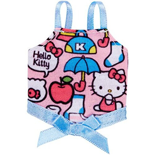 Barbie Barbie moda o tanque de impress   o rosa de hello kitty com arco azul