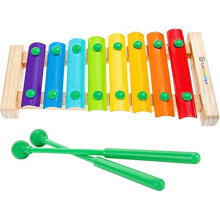 CoComelon First Act Musical Xylophone with 2 Mallets, Kids Music Toy, Develop Your Childs Hand-Eye Coordination, Fine Motor Skills, and Gross Motor Sk