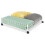 Whitmor Whitmor Rolling White Wire Underbed Cart 3