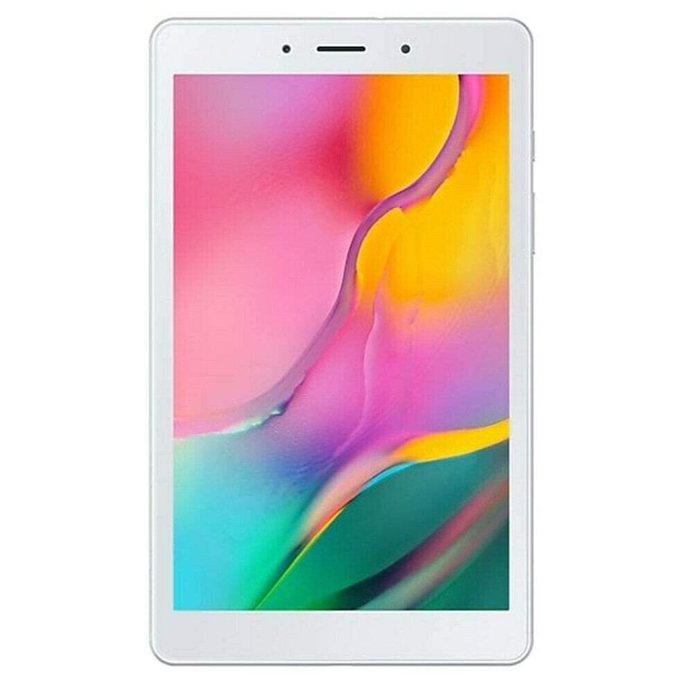 Samsung Galaxy Tab A 8.0" (2019, WiFi Only) 32GB, 5100mAh All Day Battery, Dual Speaker, SM-T290, International Model (32GB + 32GB SD Bundle, Silver)