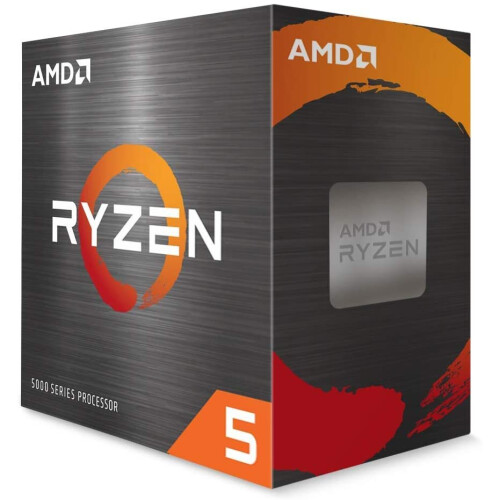 AMD AMD Ryzen 5 5600X 6-core, 12-Thread Unlocked Desktop Processor with Wraith Stealth Cooler