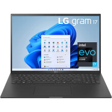 LG Gram 17Z95P Laptop 17" Ultra-Lightweight, IPS, (2560 x 1600), Intel Evo 11th gen CORE i7 , 16GB RAM, 1TB SSD, Windows 11 Home, 80Wh Battery, ..