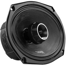 DS18 PRO-ZT69 6x9-Inch 2 Way Pro Audio Midrange Speakers with Built-in Bullet Tweeter, 4-Ohms, 550W Max, 275W RMS - Red Metal Mesh Grill Included ..