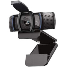 Logitech C920e HD 1080p Mic-Enabled Webcam, Certified for Zoom, Microsoft Teams Compatible, TAA Compliant