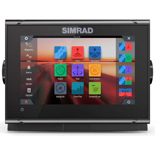 Simrad GO7 XSR-7-inch Chartplotter w/ HDI Transducer, C-MAP Discover C