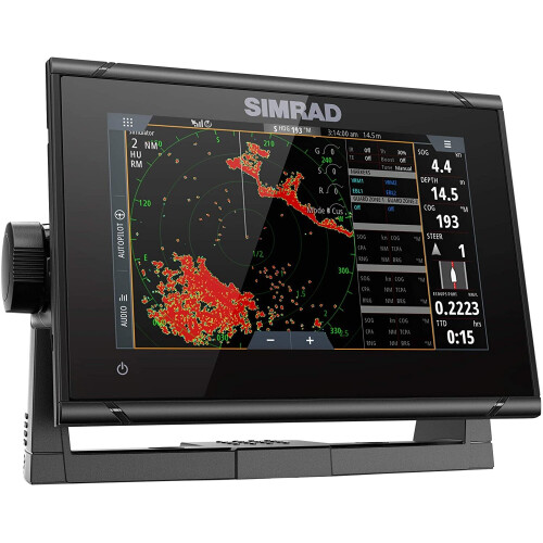 Simrad GO7 XSR-7-inch Chartplotter w/ HDI Transducer, C-MAP Discover C 2