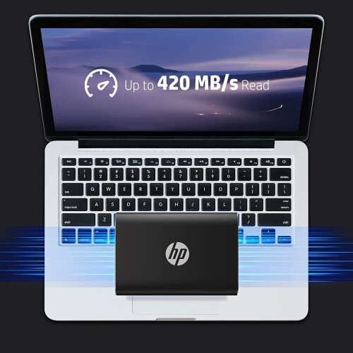 HP HP P500 1TB Portable USB Type-C External SSD 1F5P4AA#ABC 1