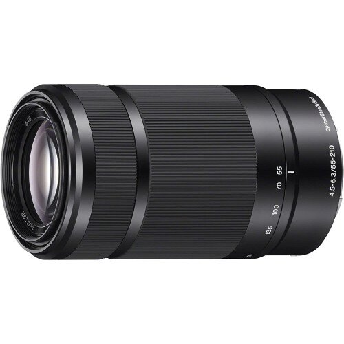 Sony Objectif Sony E 55-210mm F4.5-6.3 pour monture Sony E (Noir)