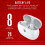 Beats by Dr. Dre Refurbished Beats Studio Buds – True Wireless Noise Cancelling Earbuds - White 3