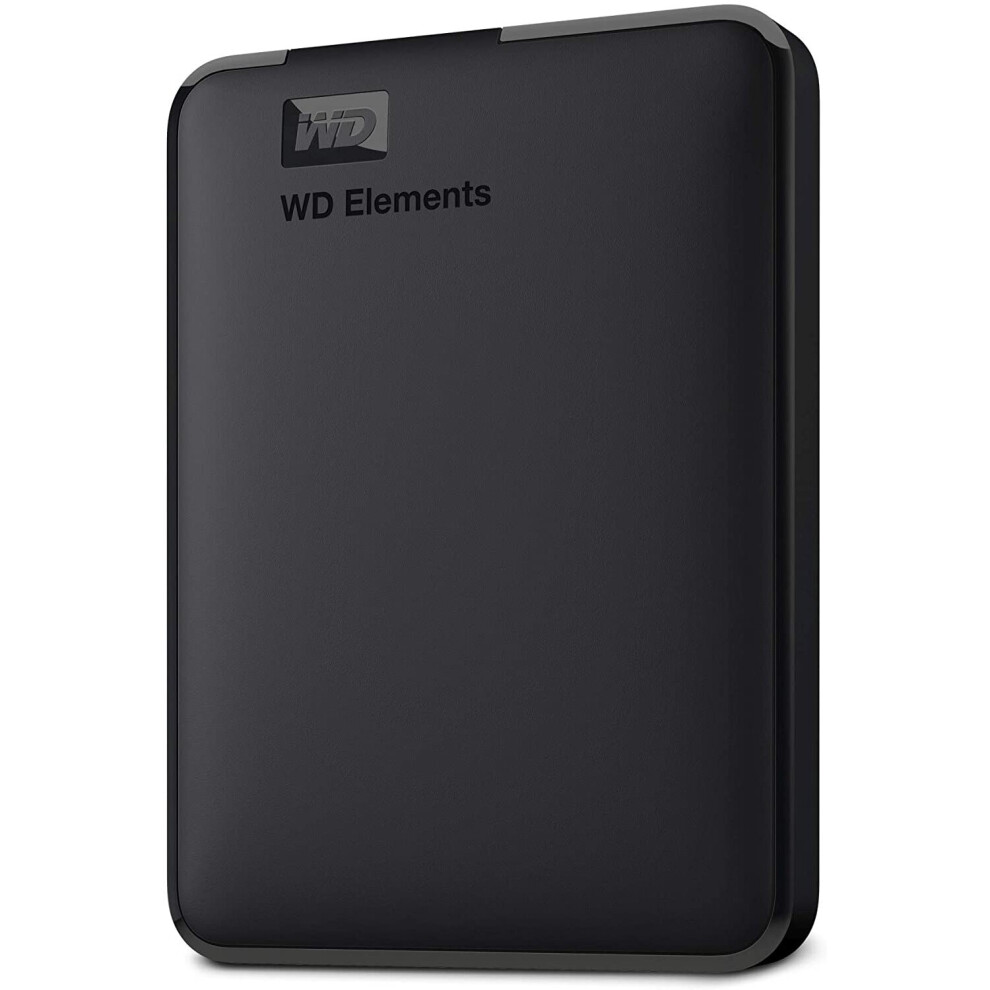 WD 2TB Elements Portable External Hard Drive HDD, USB 3.0, Compatible with PC, Mac, PS4 & Xbox - WDBU6Y0020BBK-WESN 2TB Portable HDD