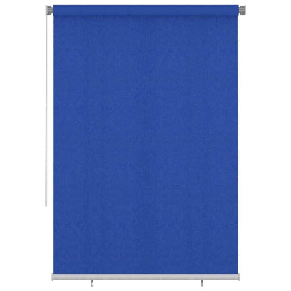 (blue, 160 x 230 cm) vidaXL Outdoor Roller Blind HDPE Window Shade Treatment Multi Colours/Sizes