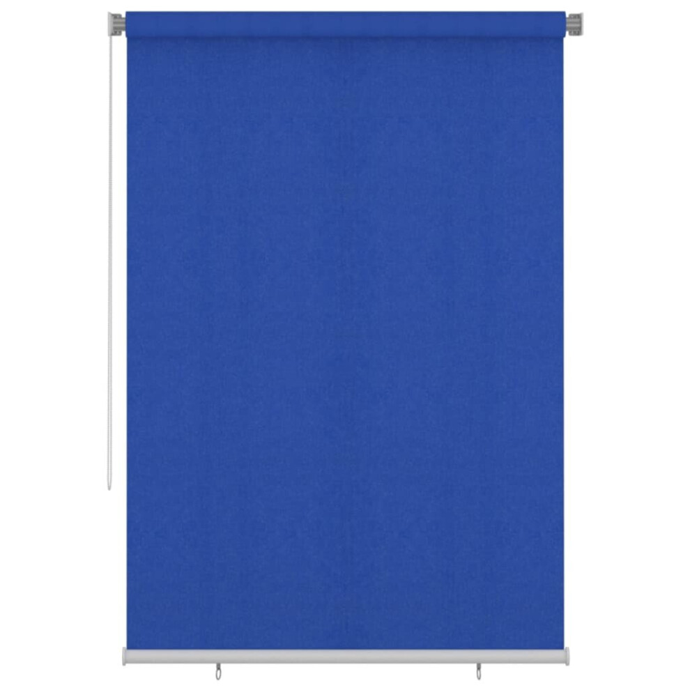 Vidaxl (Blue, 160 X 230 Cm) Outdoor Roller Blind Balcoy Door Window Shade Blind Treatment Hdpe