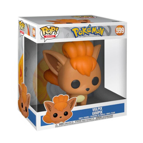 Funko POP Jumbo: Pokemon- Vulpix (EMEA) 2