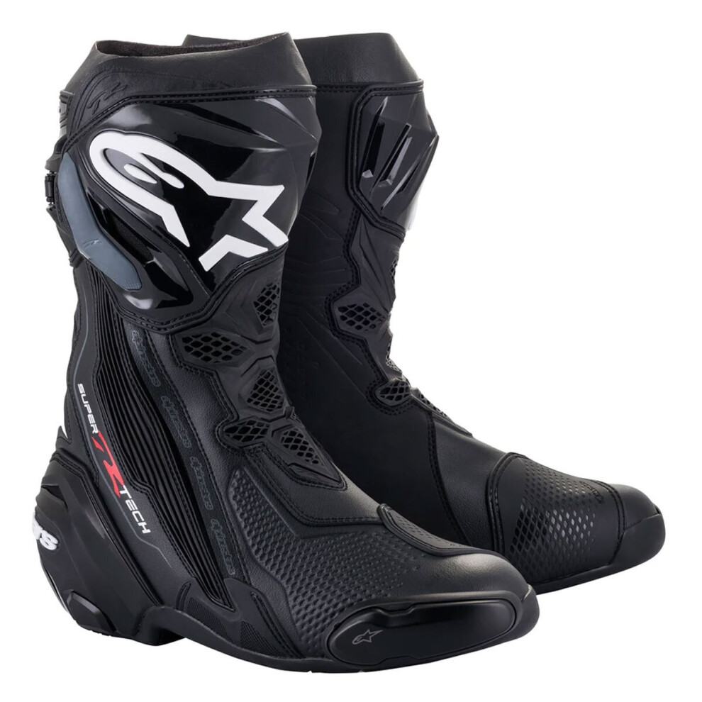 Alpinestars Black (43) Supertech R Ce Boots Size 43