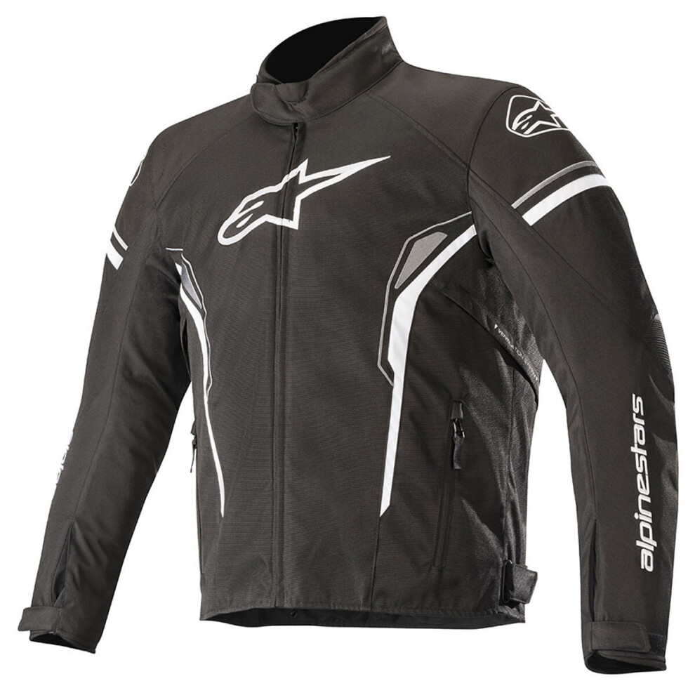 (L) Alpinestars T-SP-1 Waterproof Textile Jacket Black / White