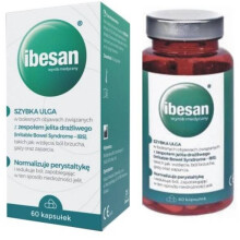 IBESAN 60 caps Bloating Quick Relief Painful IBS Syndrome