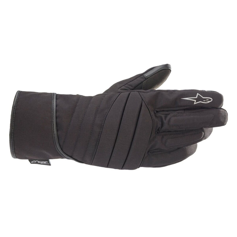 (Xs) Alpinestars Stella Sr-3 V2 Drystar Ladies Textile Gloves Black 8059175930768