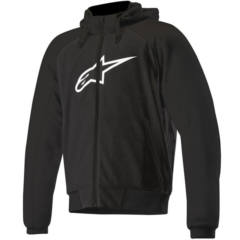 (2Xl) Alpinestars Chrome Sport Hoodie Black 8059175025396
