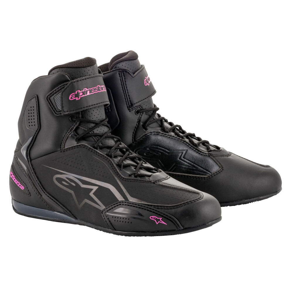 (41) Alpinestars Stella Faster 3 Ladies Boots / Fuchsia Black 8033637965178
