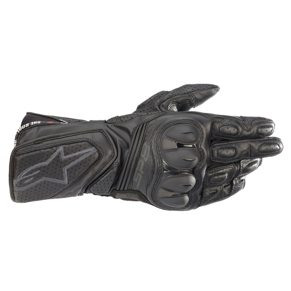 (S) Alpinestars Sp-8 V3 Leather Gloves / Black 8059175359651