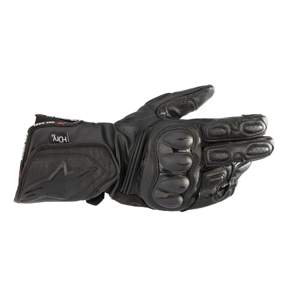 (Xl) Alpinestars Sp-8 Hdry All Weather Leather Gloves / Black 8059175919084